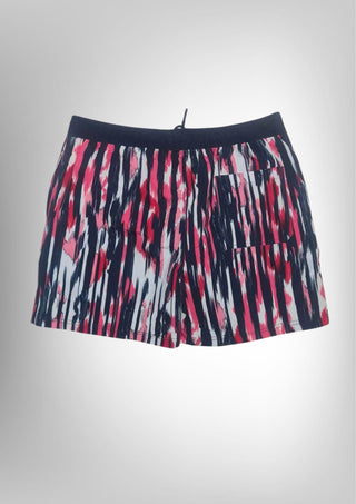 SHORT DE BAIN HOMME ROUGE NOIR